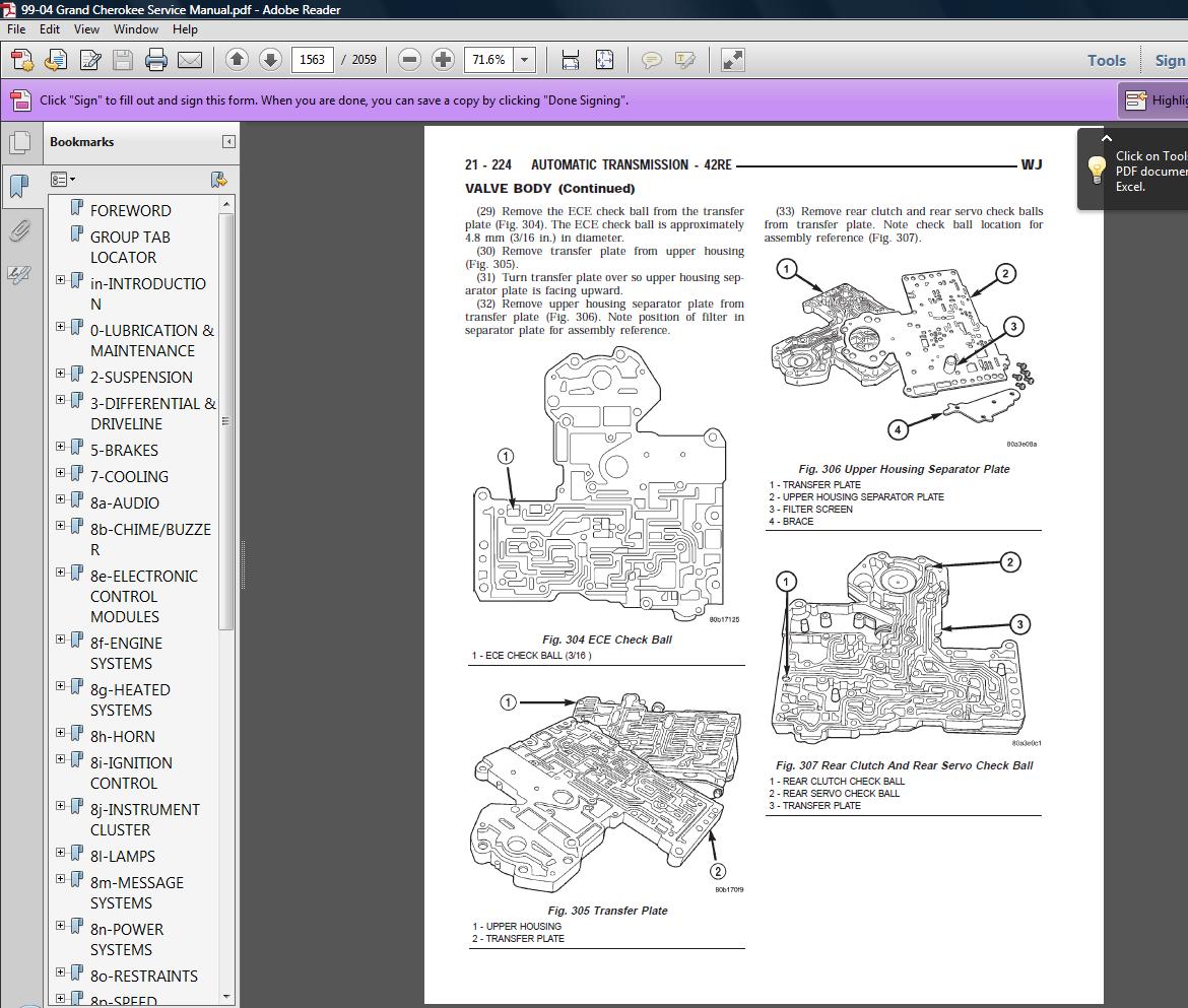 Jeep Wrangler 2004 Repair Manual